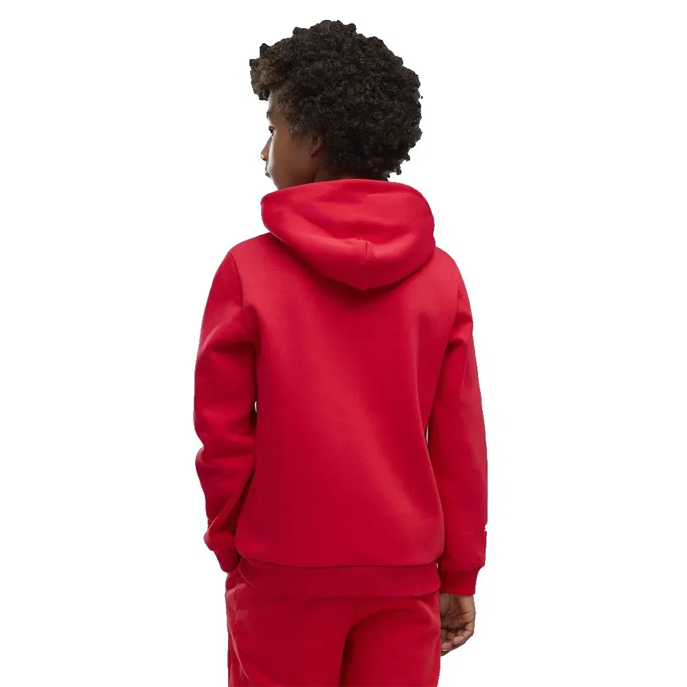 Детское худи для мальчиков без застежки-молнии Puma Ferrari Colored Shield, Red — фото 2