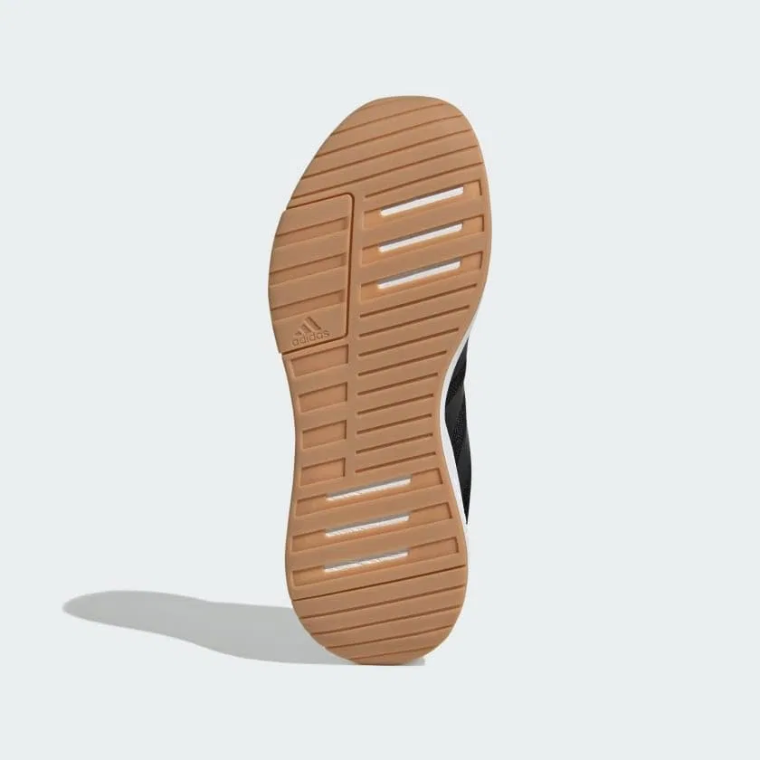 Детские кроссовки на липучке Racer Tr23 Adidas, Black Black White — фото 3