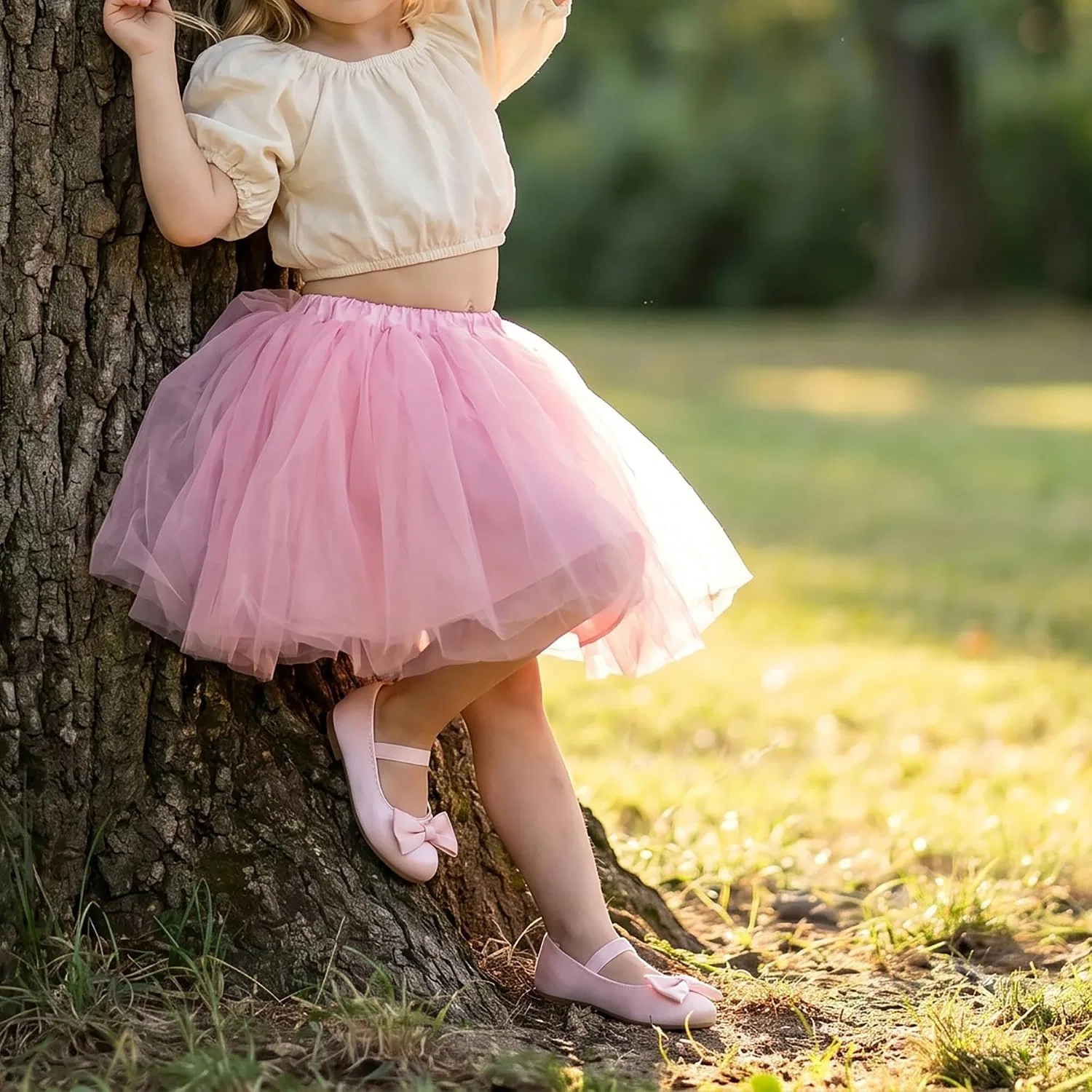 Детские туфли Мэри Джейн для девочек THEE BRON, Ballet Pink — фото 2
