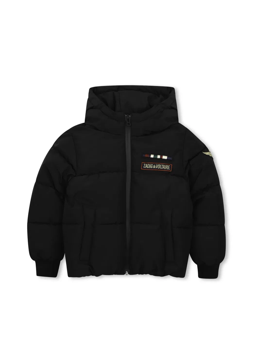 Пуховая куртка унисекс - зимняя куртка Zadig & Voltaire, Black — фото 2