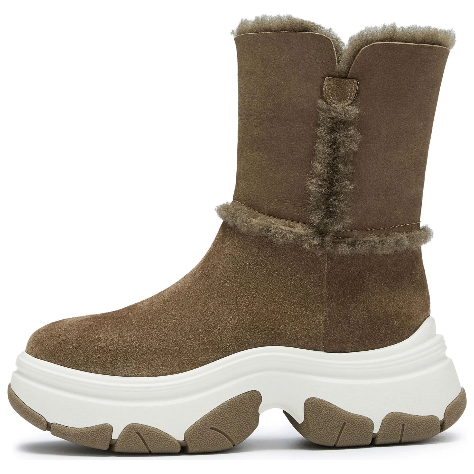 Staccato Женские термоноски Fleece Latte с подогревом коричневые, цвет Brown