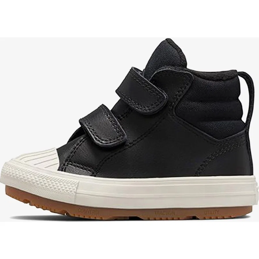 Детские кожаные ботинки Chuck Taylor All Star Berkshire Converse, Черный — фото 2