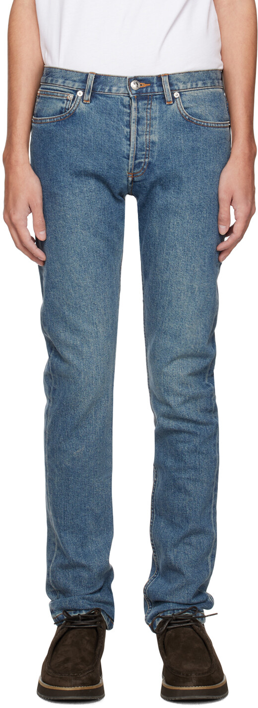 

Синие джинсы Petit Standard A.P.C.