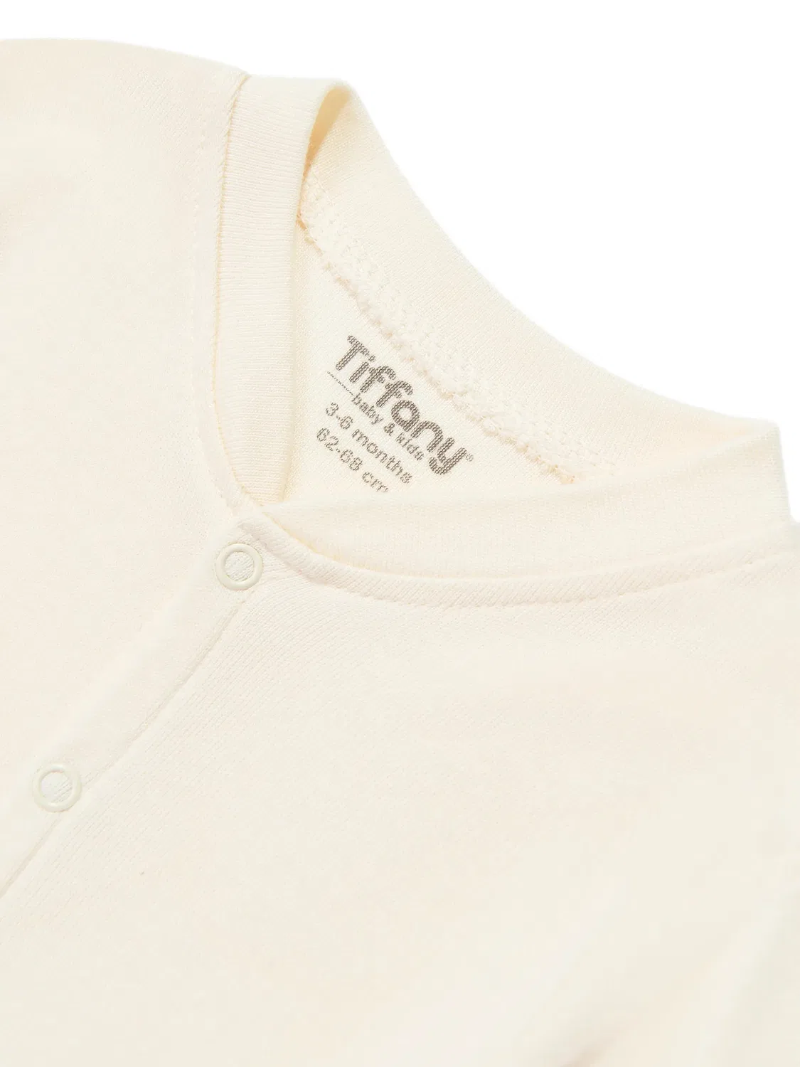 Ромпер на кнопках Tiffany Kids, нейтральные цвета — фото 4