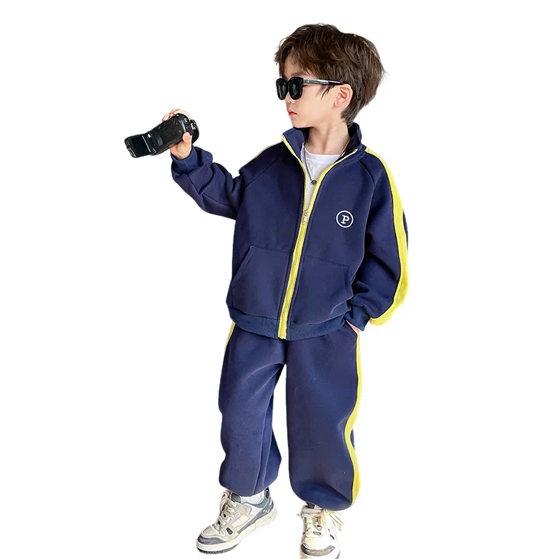 Детский спортивный костюм с капюшоном Lanza, Цвет Navy Blue