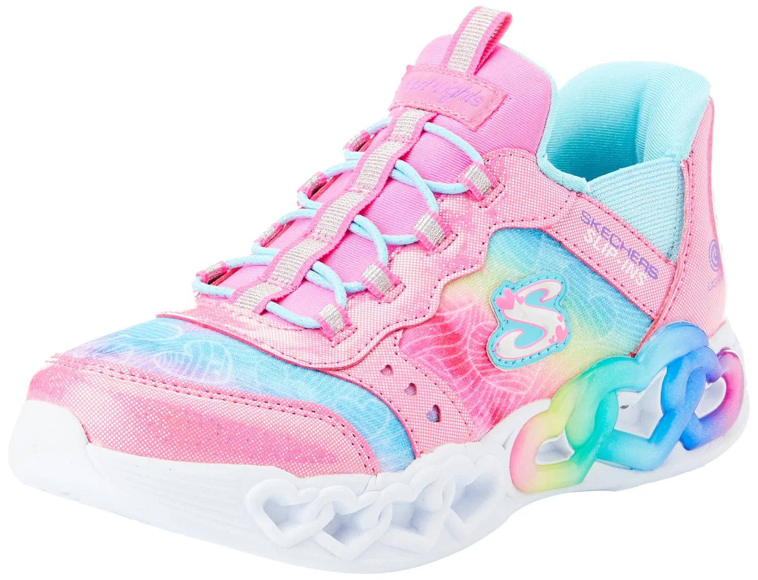 Детские кроссовки для девочек Rainbow Cruisers Skechers, Pink Multicolor