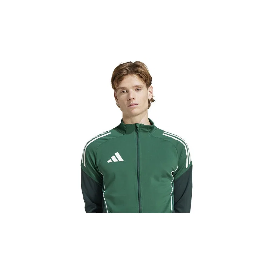 Спортивный свитшот Tiro 25 adidas, Зеленый — фото 4