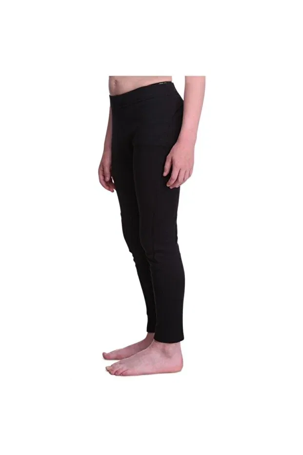 Детское термобелье для девочек с длинным рукавом Decathlon, Black — фото 3