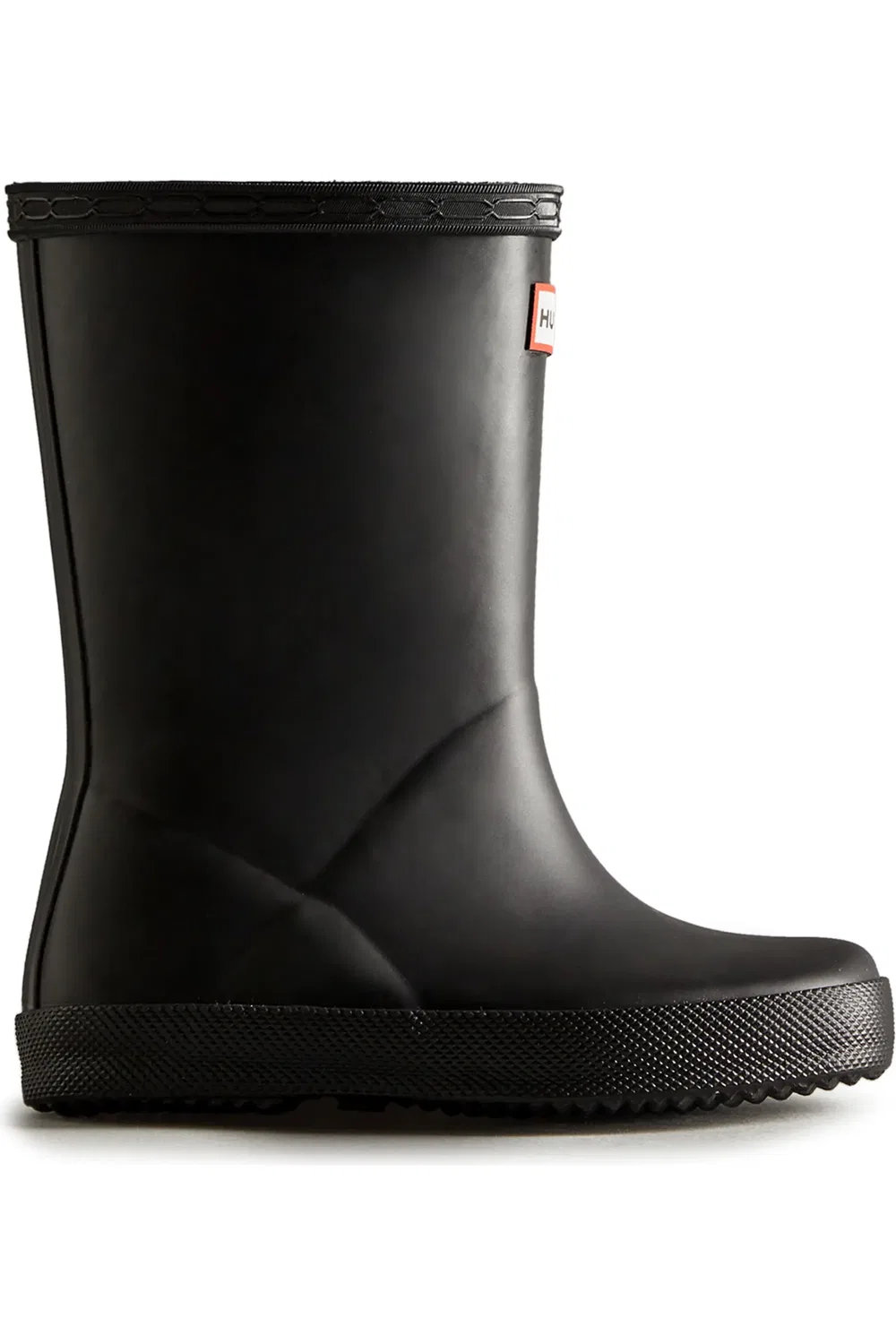 Детские резиновые сапоги на плоской подошве First Classic Rain Boot Hunter, черный — фото 3