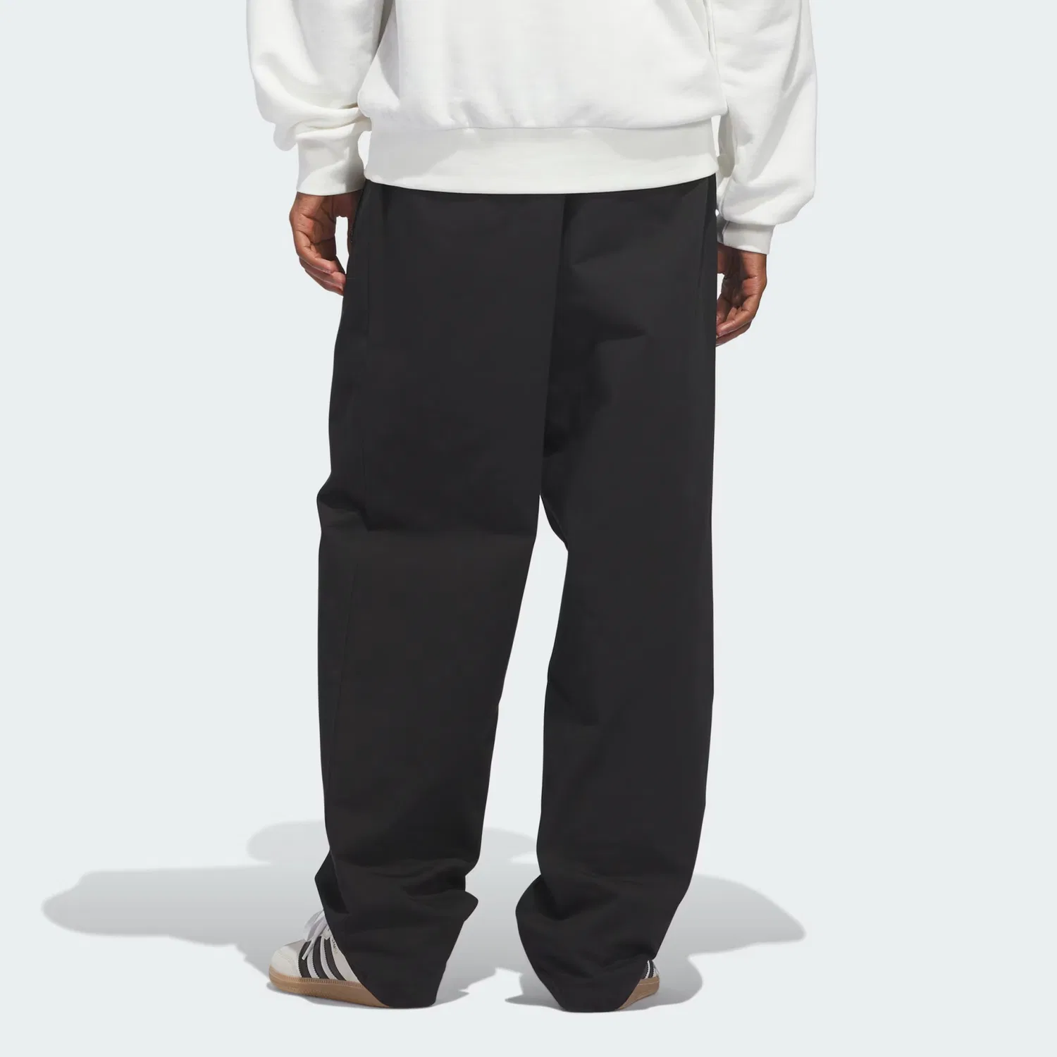 Унисекс брюки для скейтбординга свободного кроя Skateboarding Pintuck Pants 2.0 Adidas Originals, черный — фото 4