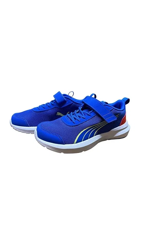 Детские спортивные туфли для девочек с принтом Kruz Profoam Ac+ Ps Puma, Blue — фото 2