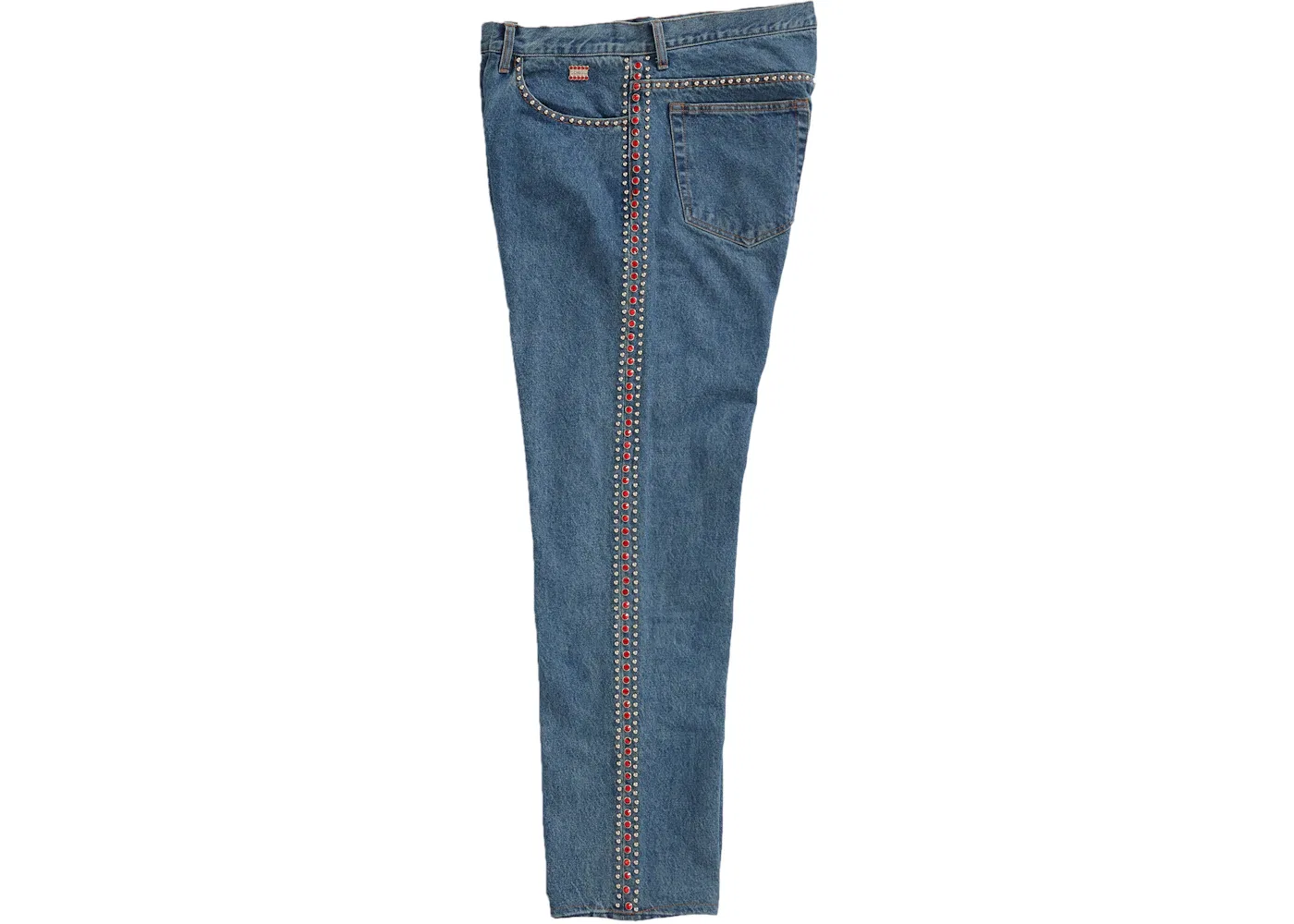 Мужские джинсы с шипами Supreme B.B. Simon Studded Regular Jean, Blue — фото 3