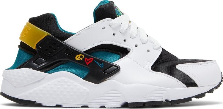 

Кроссовки Nike Air Huarache GS 'Peace, Love, Swoosh', белый