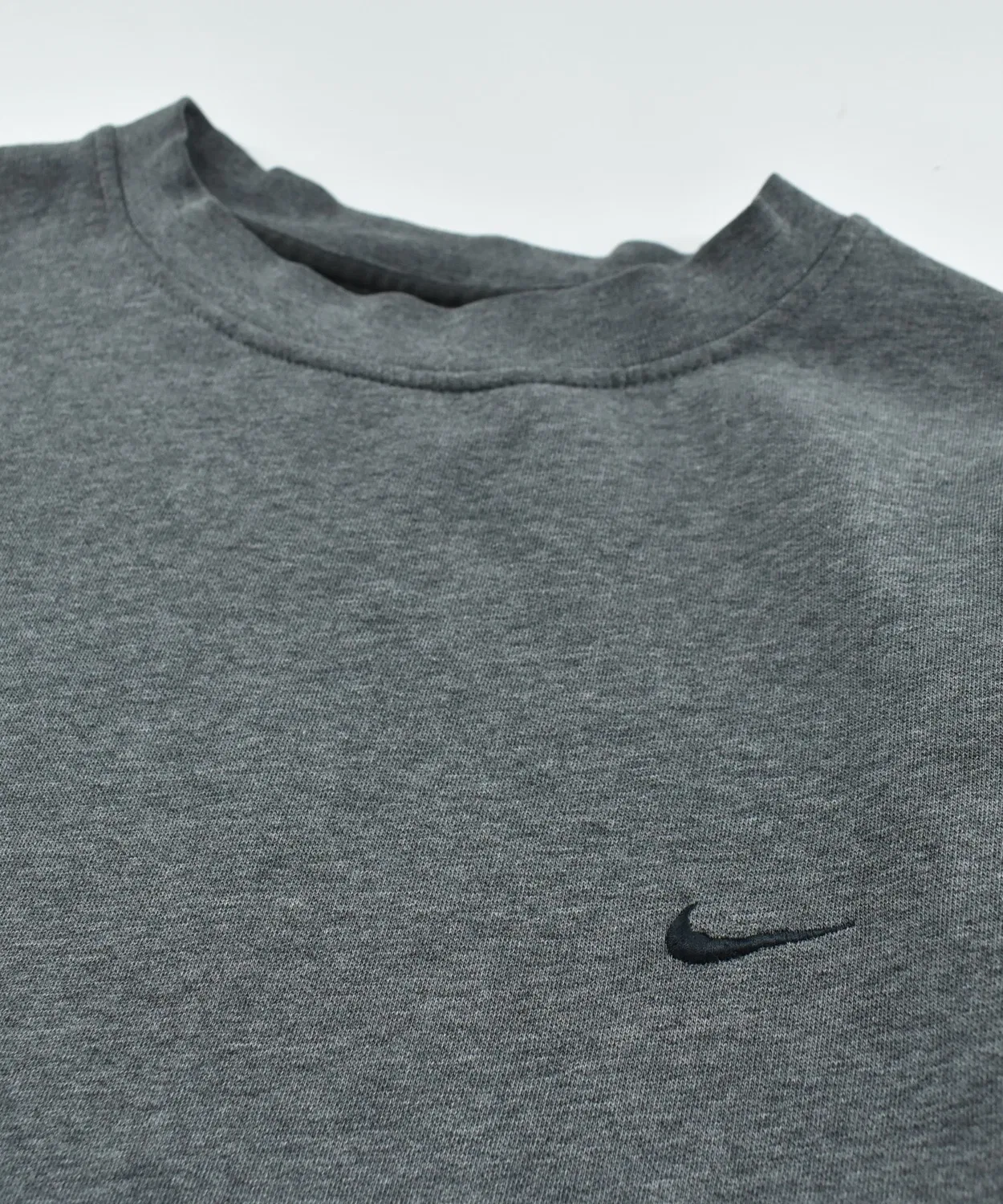 Мужское худи с принтом Y2K NIKE, Серый — фото 2