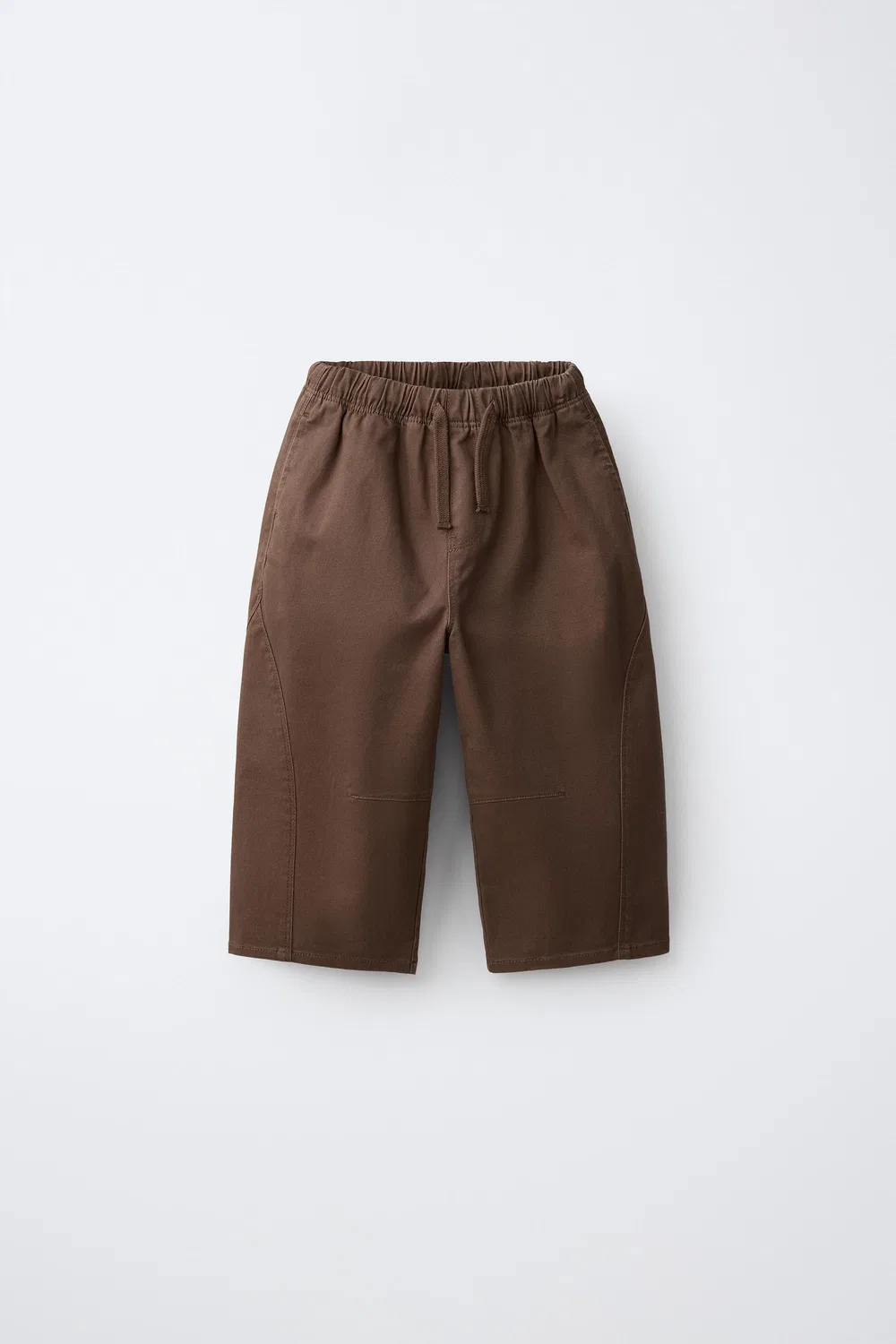 Свободные брюки ZARA, Brown