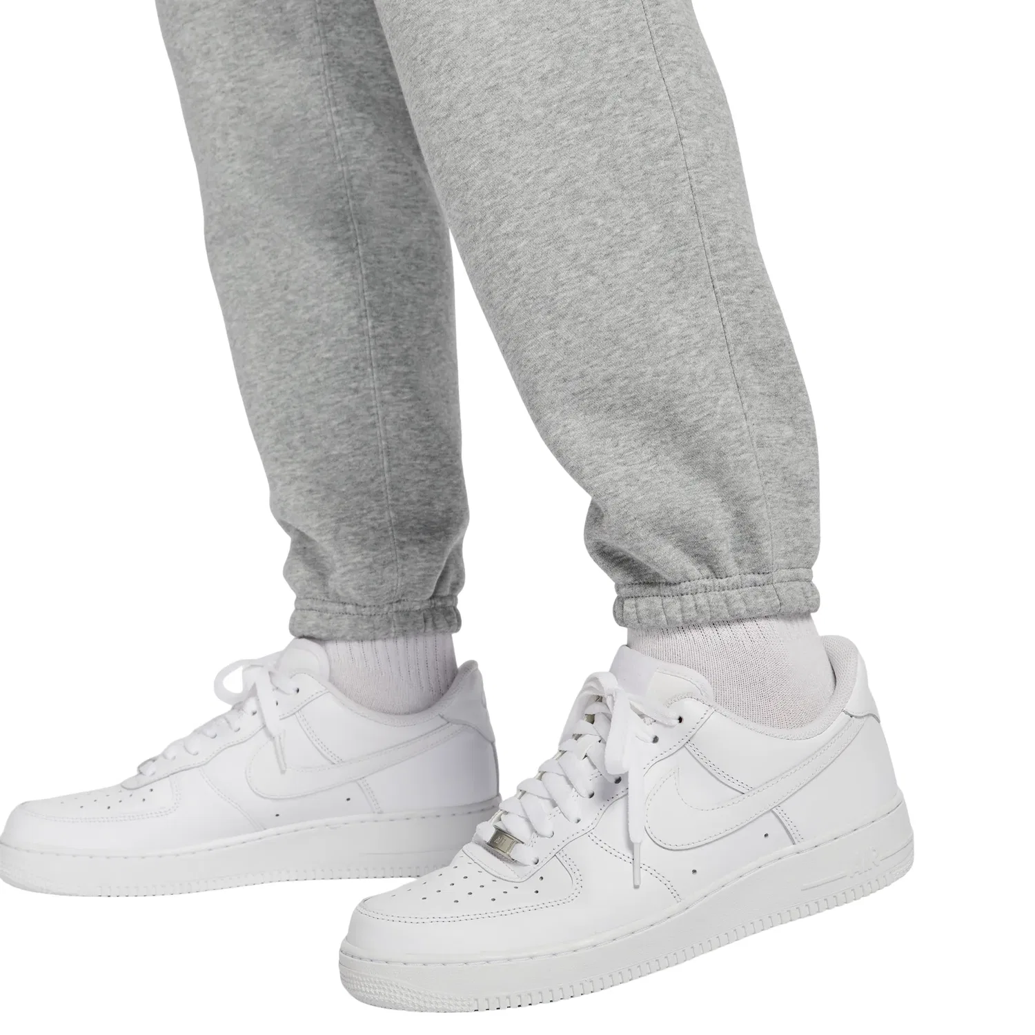 Мужские брюки Club Shrinked Cuff Pants Asia Sizing 'Light Grey' Nike, Light Grey — фото 4