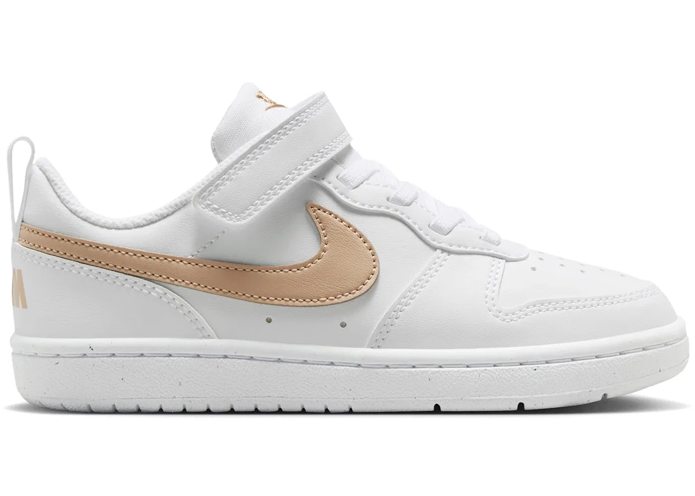 Детские кроссовки с низким верхом Nike Court Borough Low Recraft Nike, White/White/Shimmer