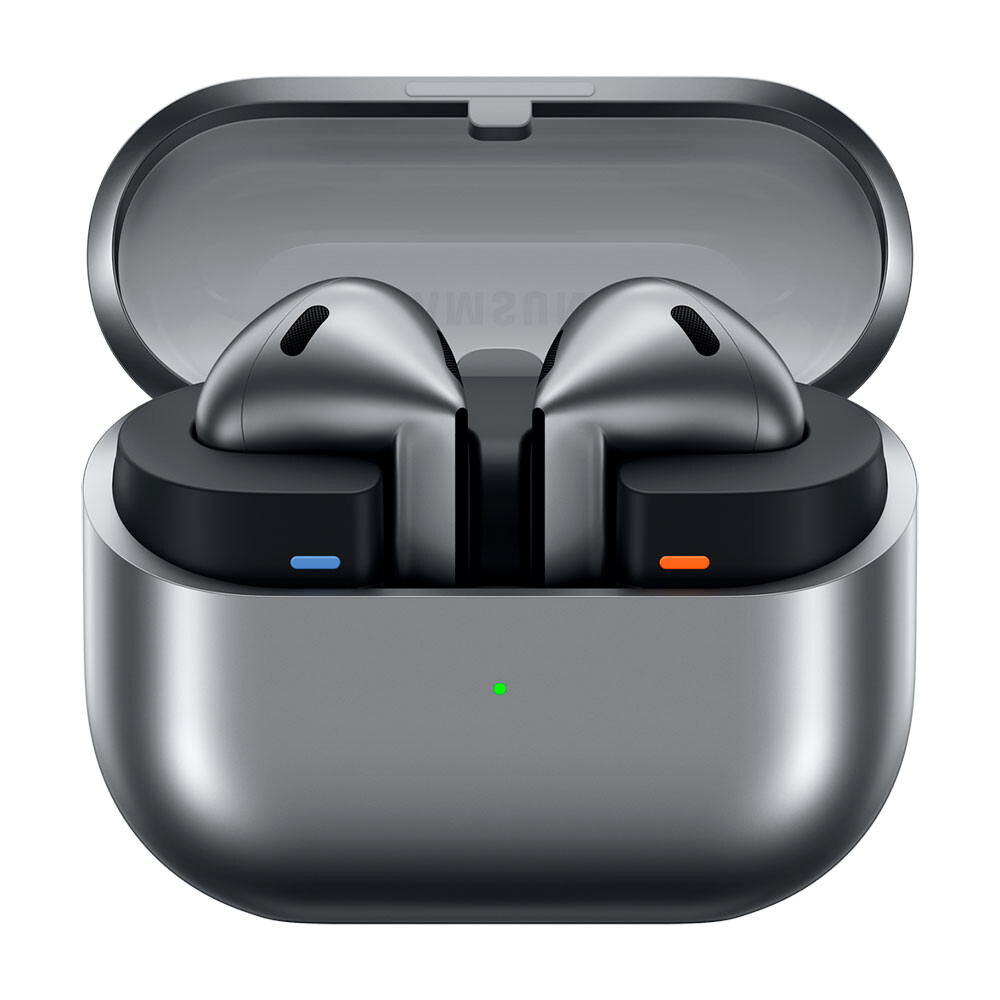 Беспроводные наушники Samsung Galaxy Buds3, серебристый — фото 4
