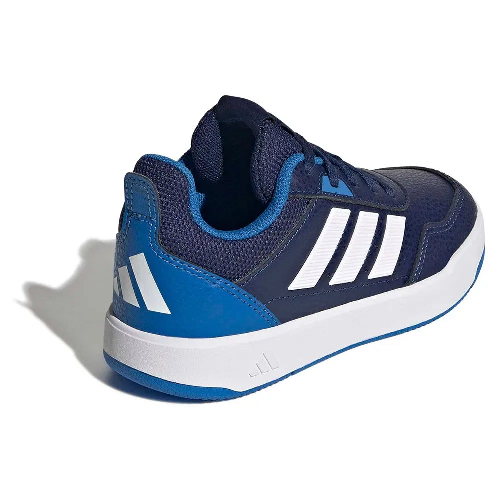 Детские кроссовки для девочек с надежной фиксацией Tensaur Sport 3.0 K Adidas, Blue — фото 4
