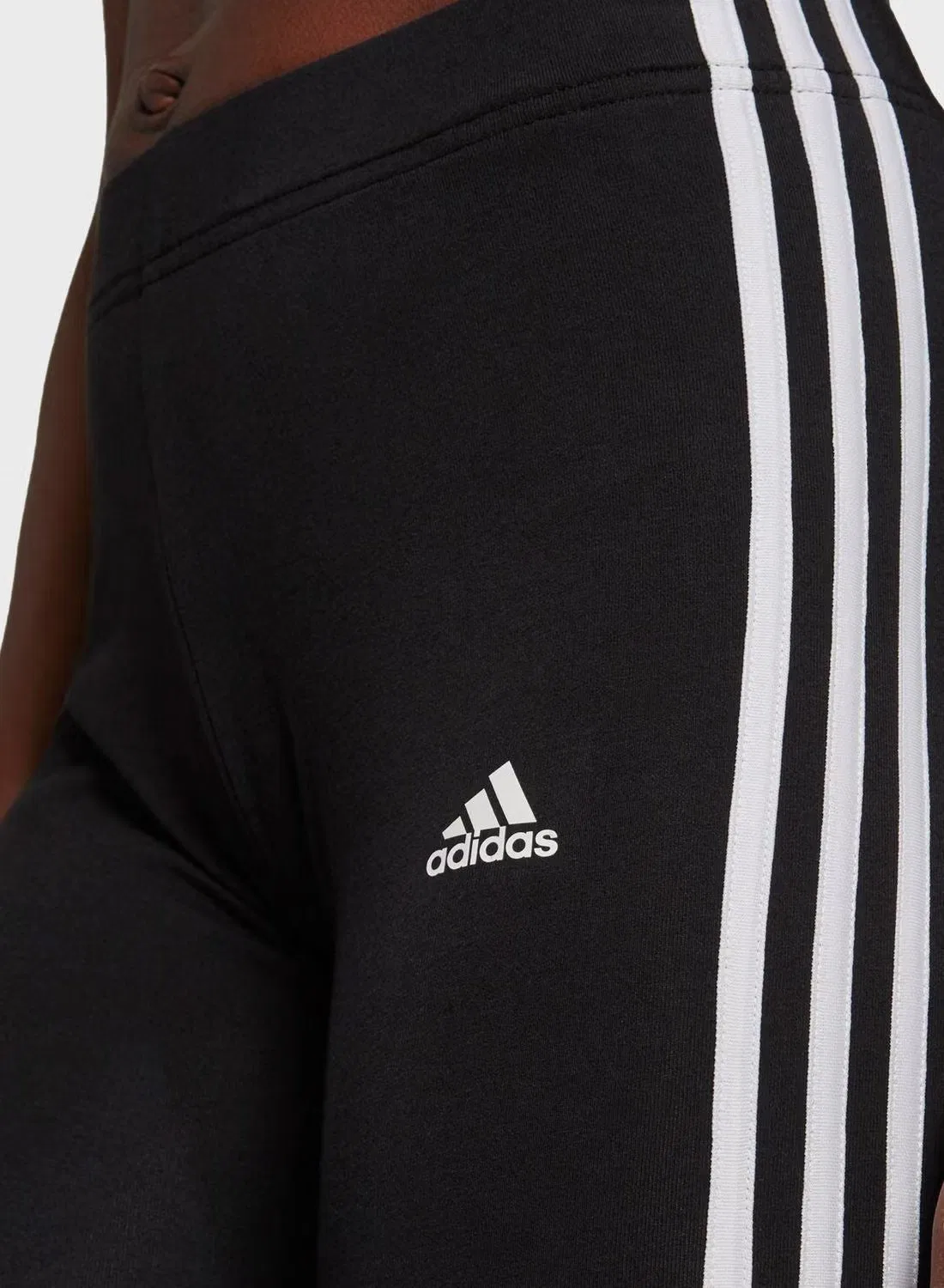 Леггинсы тренировочные с посадкой по фигуре Adidas, черный — фото 3