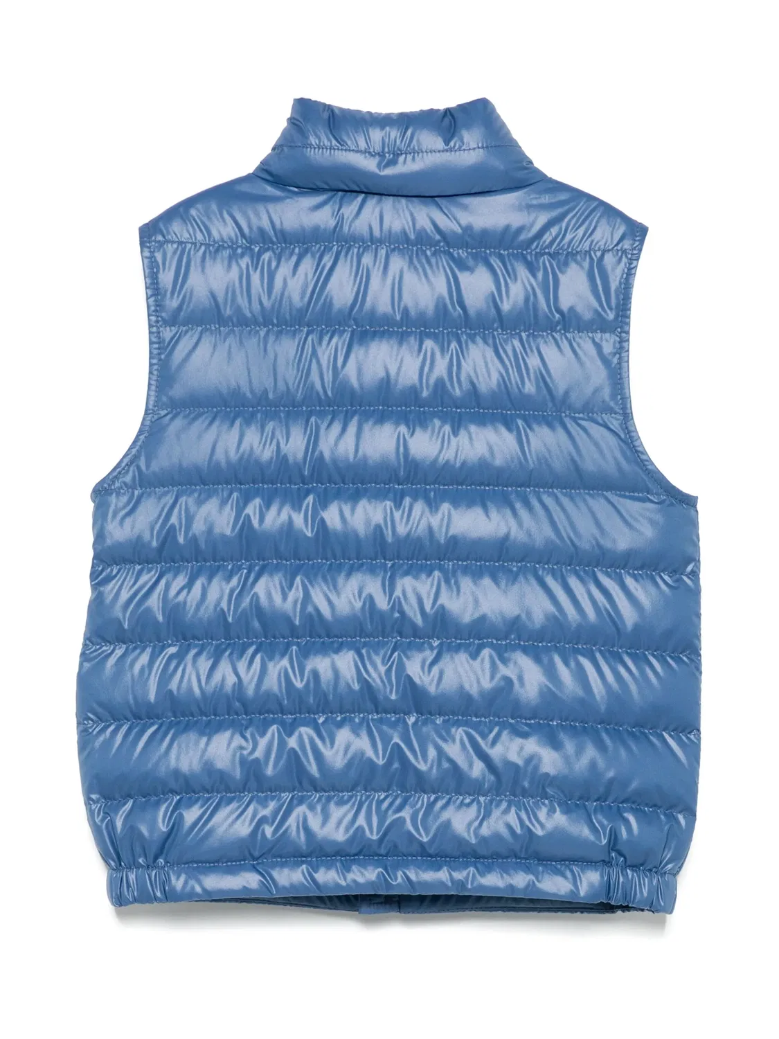 Moncler Синий жилет из переработанного полиэстера — фото 3