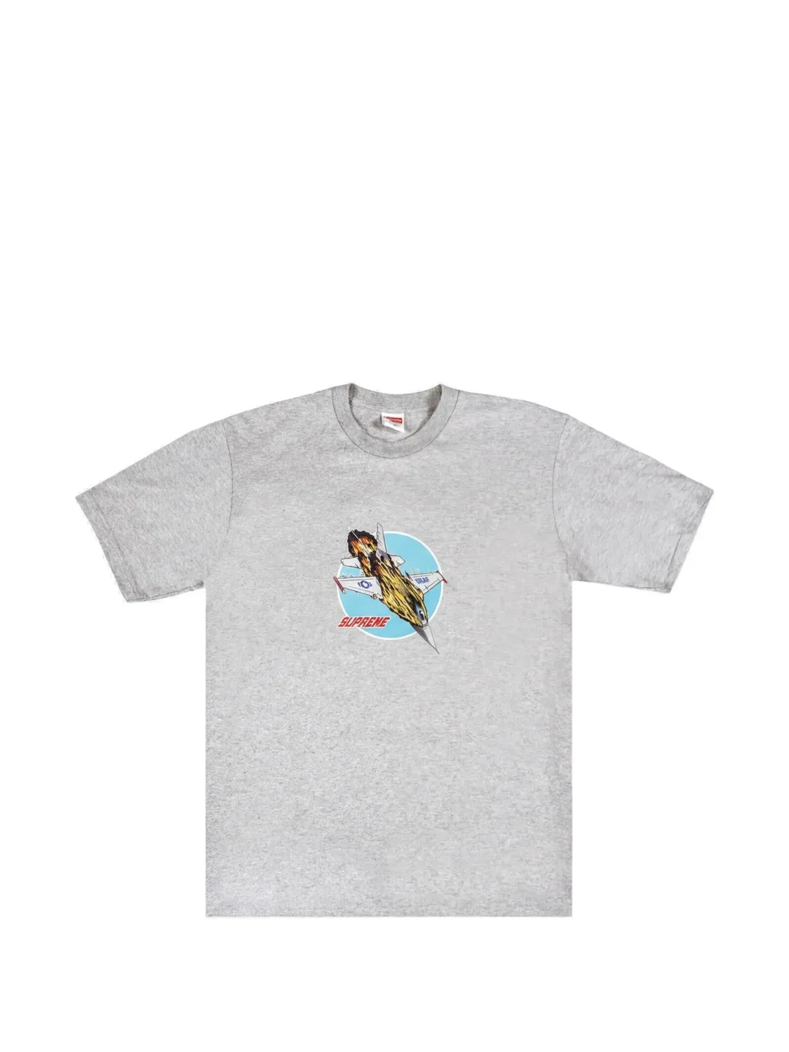 Футболка Jet с графичным принтом Supreme, серый