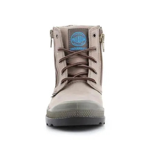 Детские водонепроницаемые ботинки Pampa HI Lea Gusset Palladium, Beige — фото 3