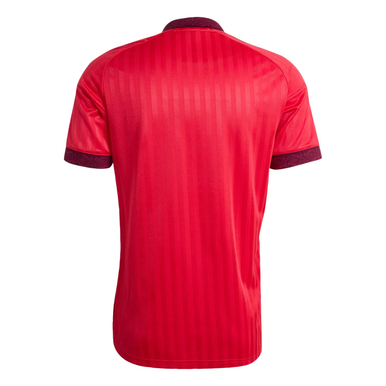 Рубашка Adidas Performance Olympique Lyon 26/27 малинового цвета — фото 3