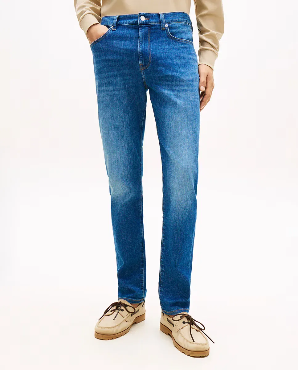 Мужские джинсы slim fit Bleecker Tommy Hilfiger, Azul — фото 2