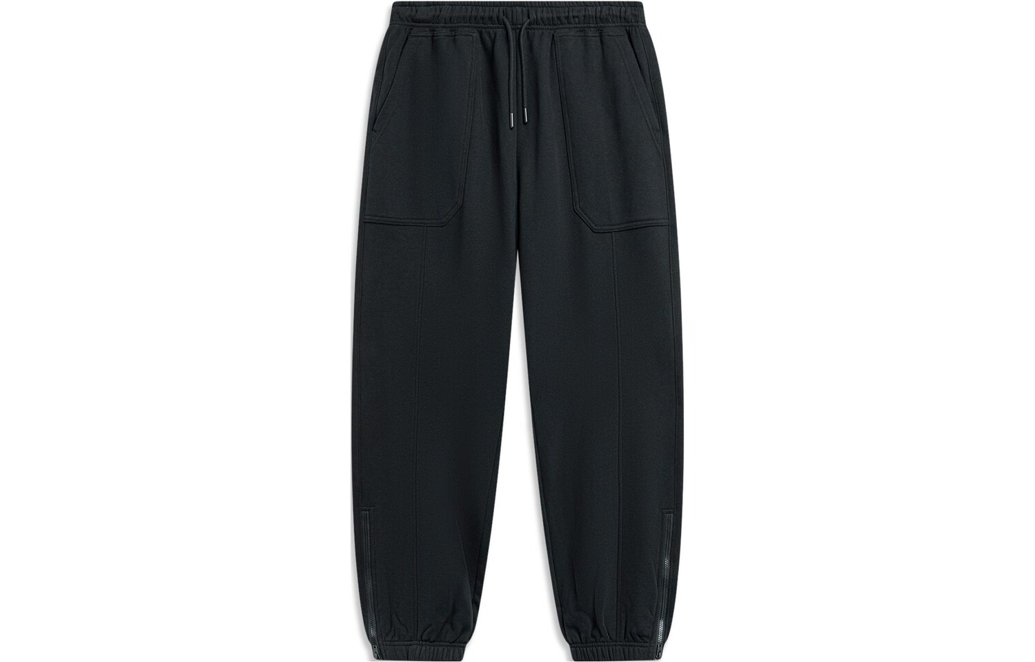 

Rijin Doujin Collection Knit Sweatpants Men Black Lining, черный