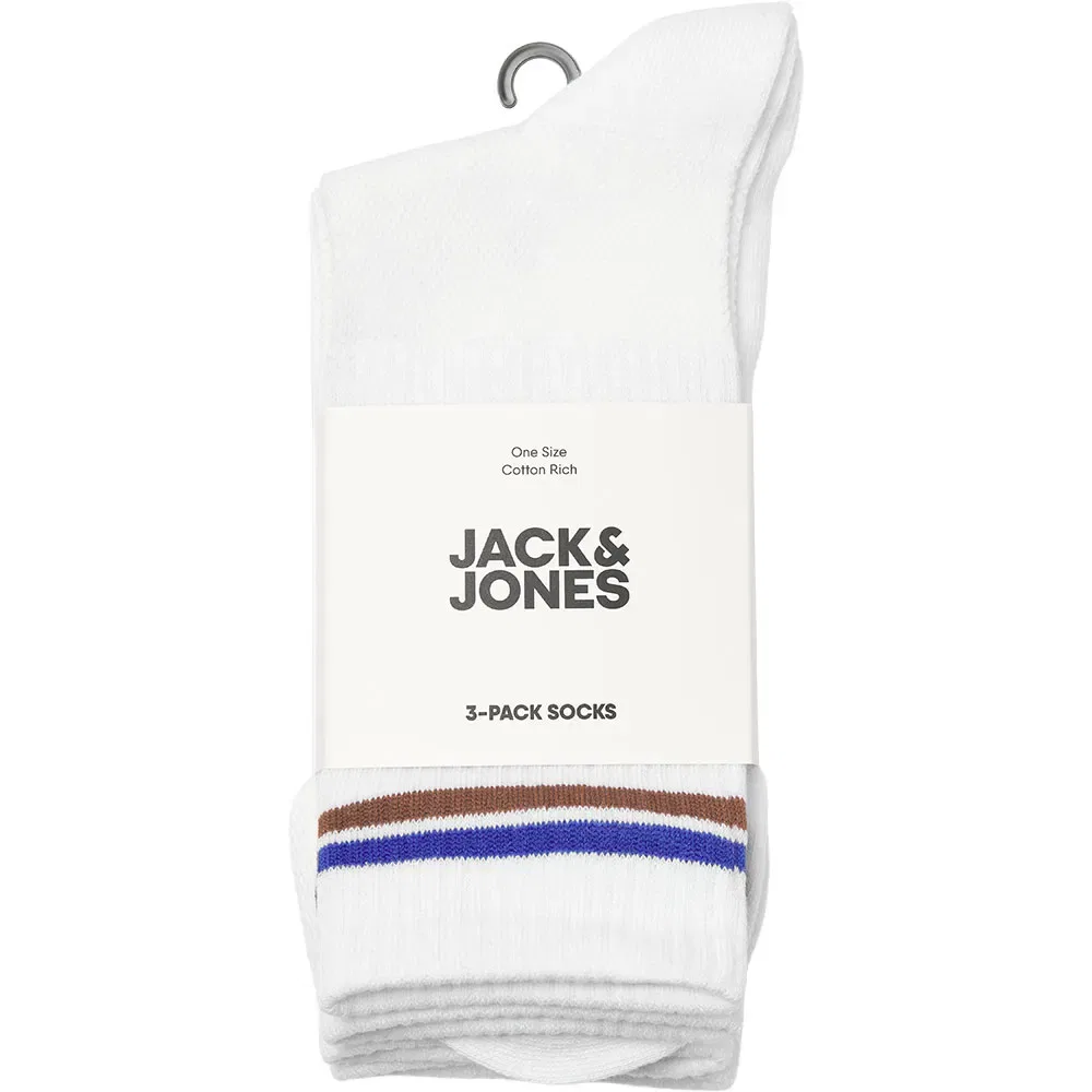 Носки Boston 3 пары Jack & Jones, белый — фото 2
