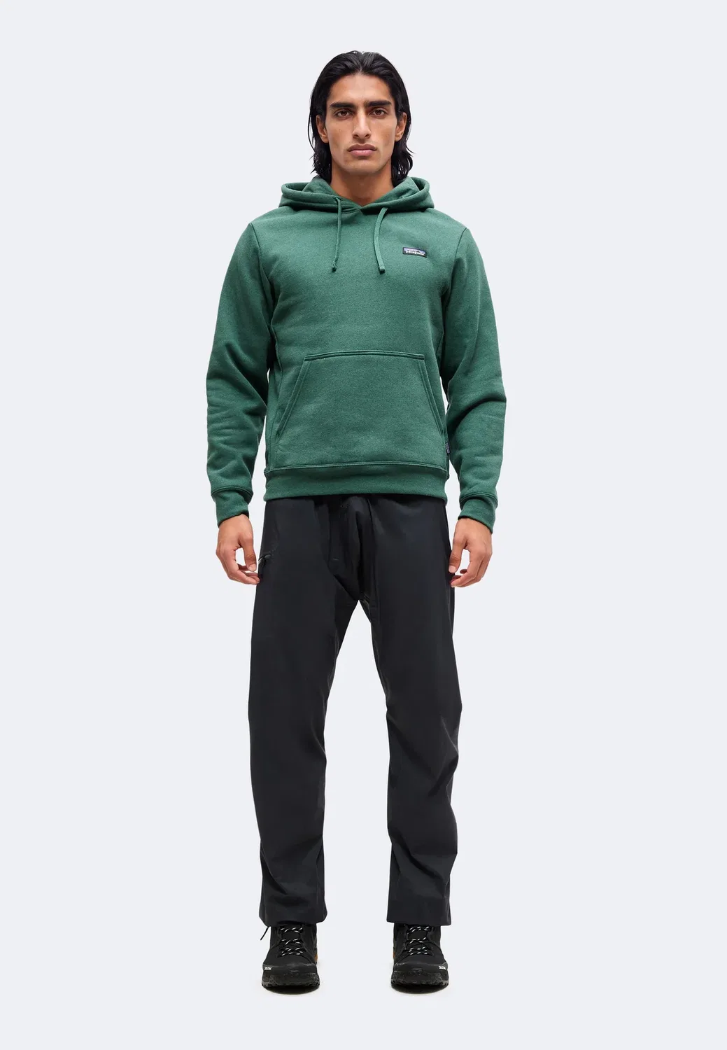 Худи P-6 label uprisal - худи Patagonia, Canopy Green — фото 2