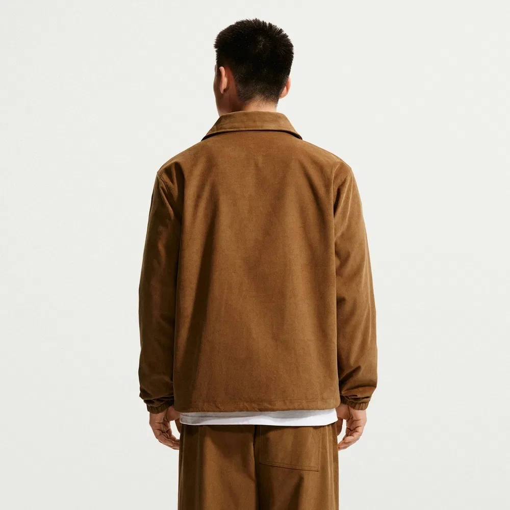 Мужская рубашка с отложным воротником Nike, Tan — фото 3