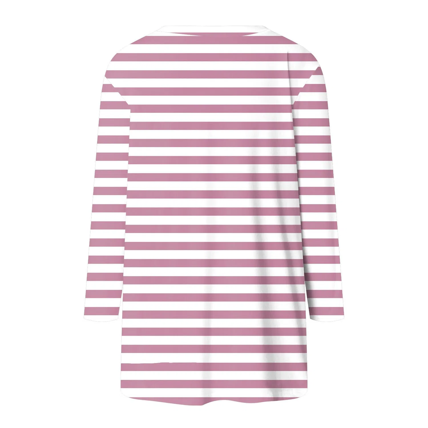 Женская футболка с принтом Plaid Shirt 3/4 Sleeves, E-rose — фото 3