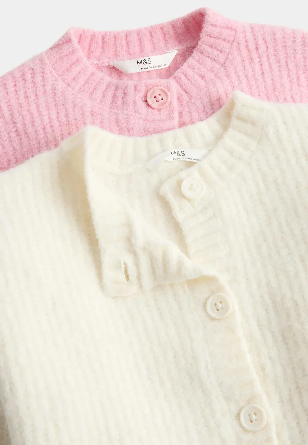 2 пушистых кардигана (для детей 2-8 лет) Marks & Spencer, Multi — фото 3