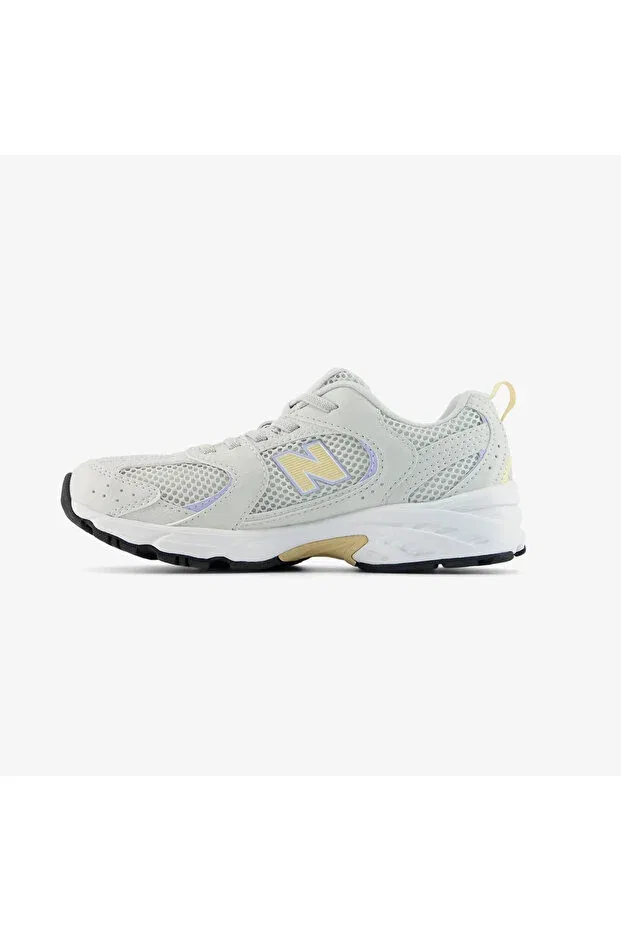 Детские спортивные кроссовки для девочек с блок-каблуком New Balance, Gray — фото 2