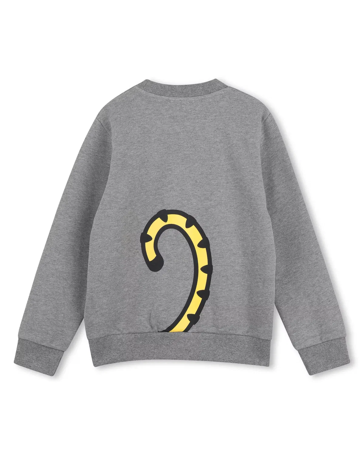 Детская худи для мальчиков с принтом Kenzo Kids, Gris Claro — фото 3