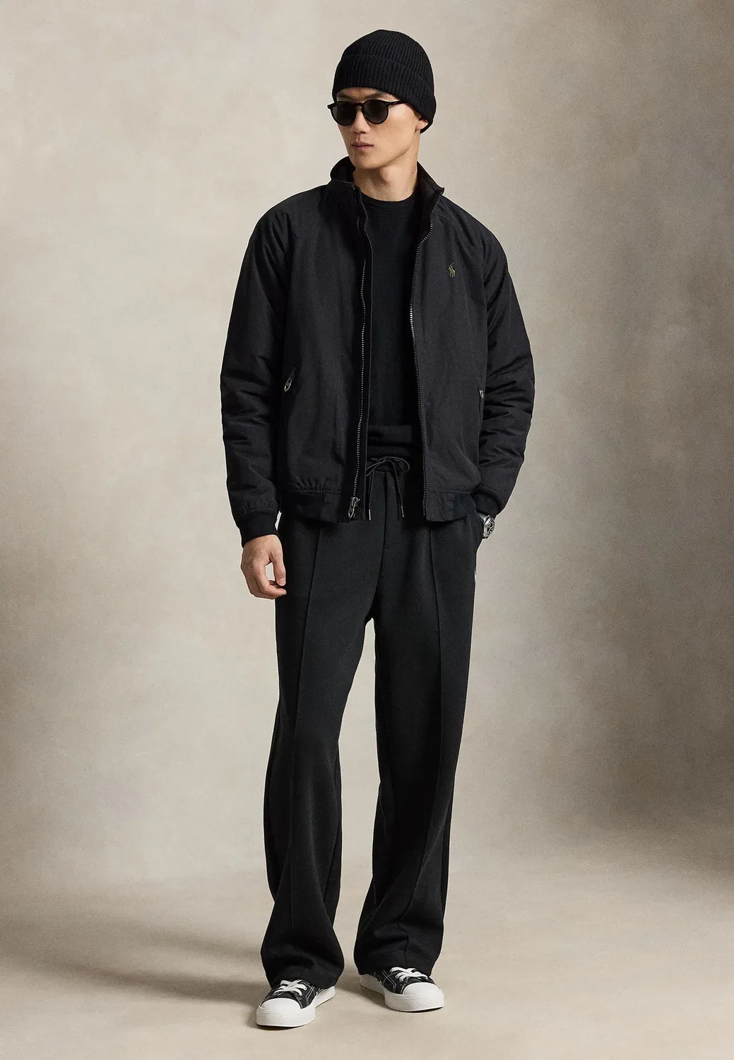 Брюки с широкими штанинами - спортивные штаны Polo Ralph Lauren, Polo Black — фото 2