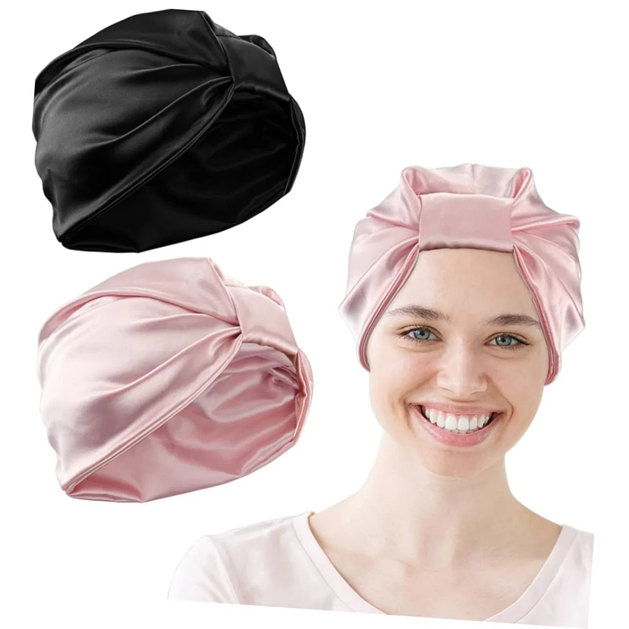 Набор шапочек для душа Satin, Angoily, 8 шт, мультиколор — фото 3