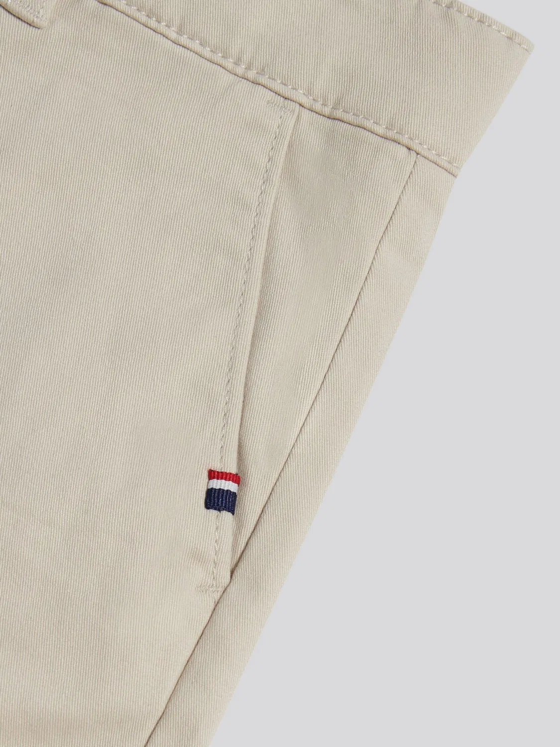 Шорты классические чинос U.S. Polo Assn, кремовый — фото 4