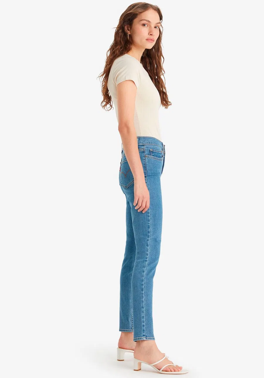 Джинсы LEVI'S Slim fit '311 Shaping Skinny' синего цвета — фото 4