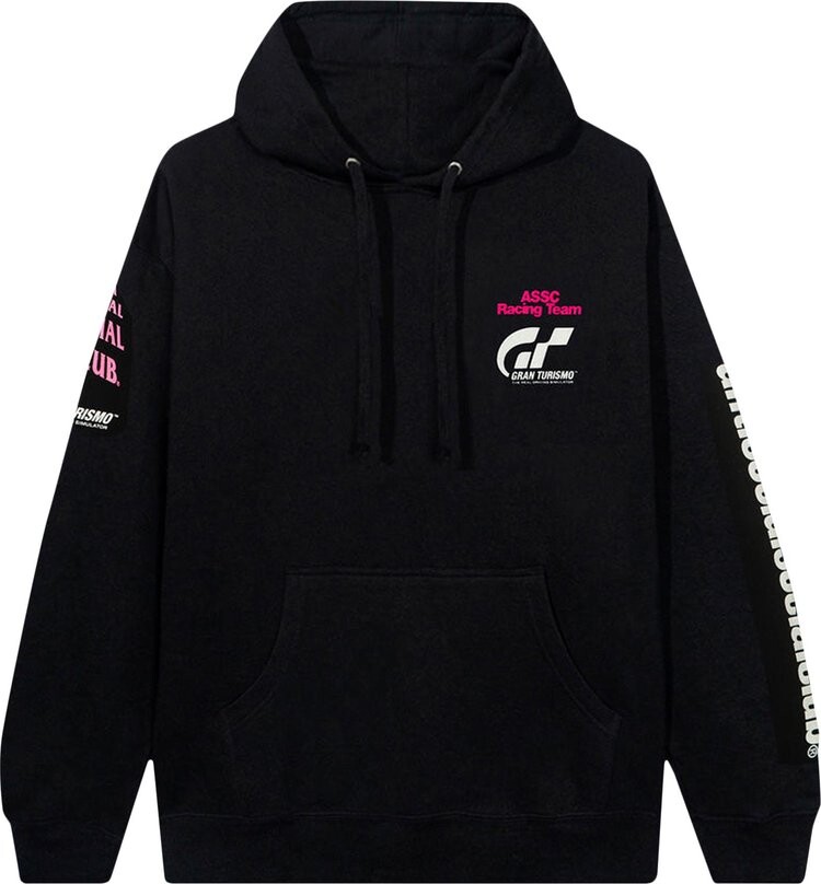 Худи Anti Social Social Club x Gran Turismo Hoodie 'Black', черный — фото 2