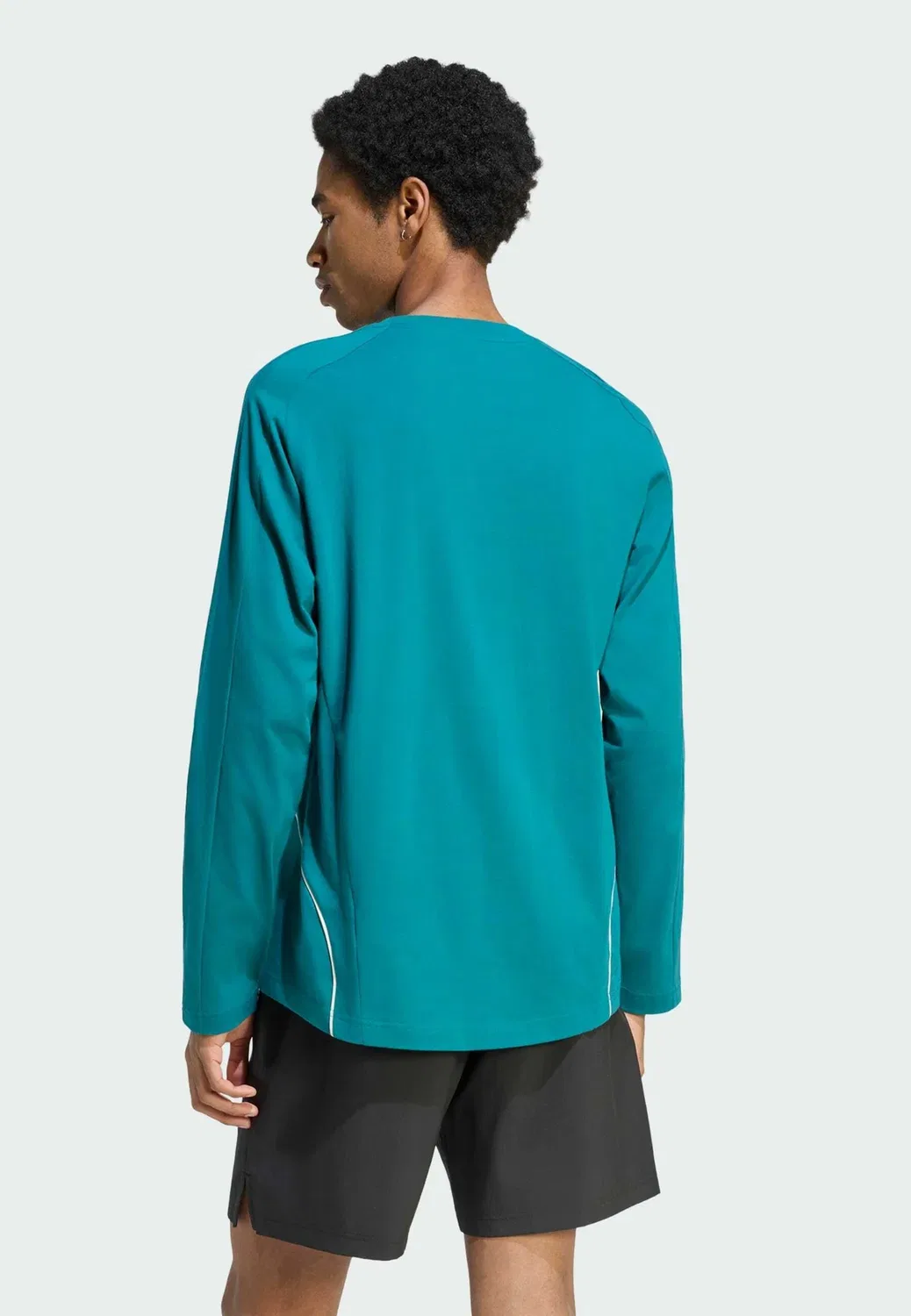 Футболка с длинным рукавом LFC Adidas Originals, Real Teal — фото 2