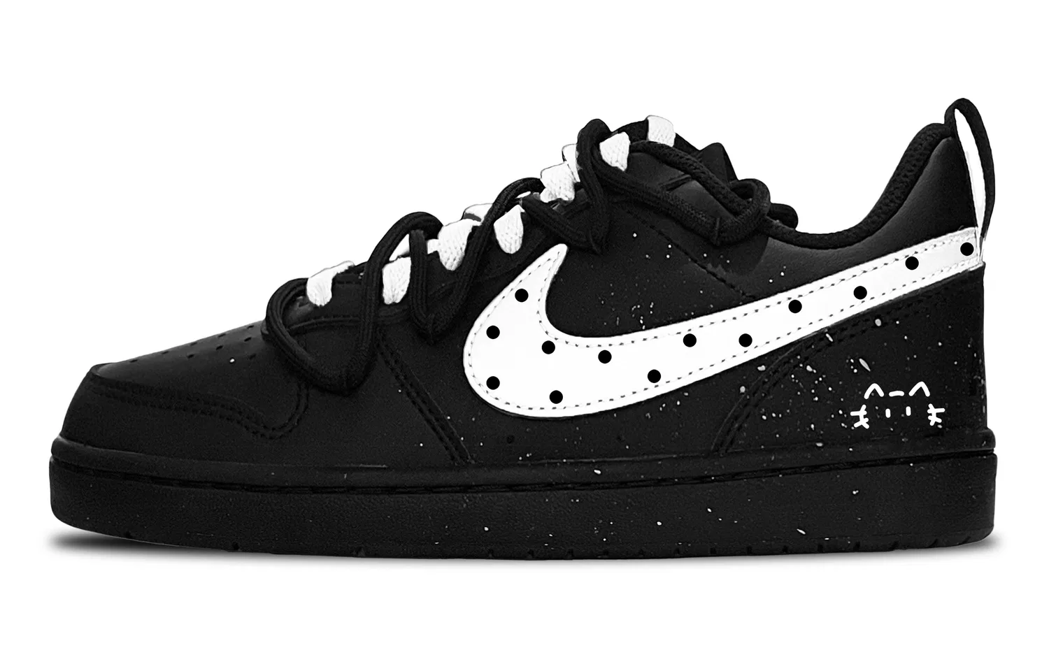 Детские кроссовки для скейтбординга Court Borough 2 Nike, Black