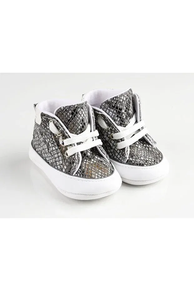 Детские тапочки для новорожденных хлопковые Baby Pattini, Gray