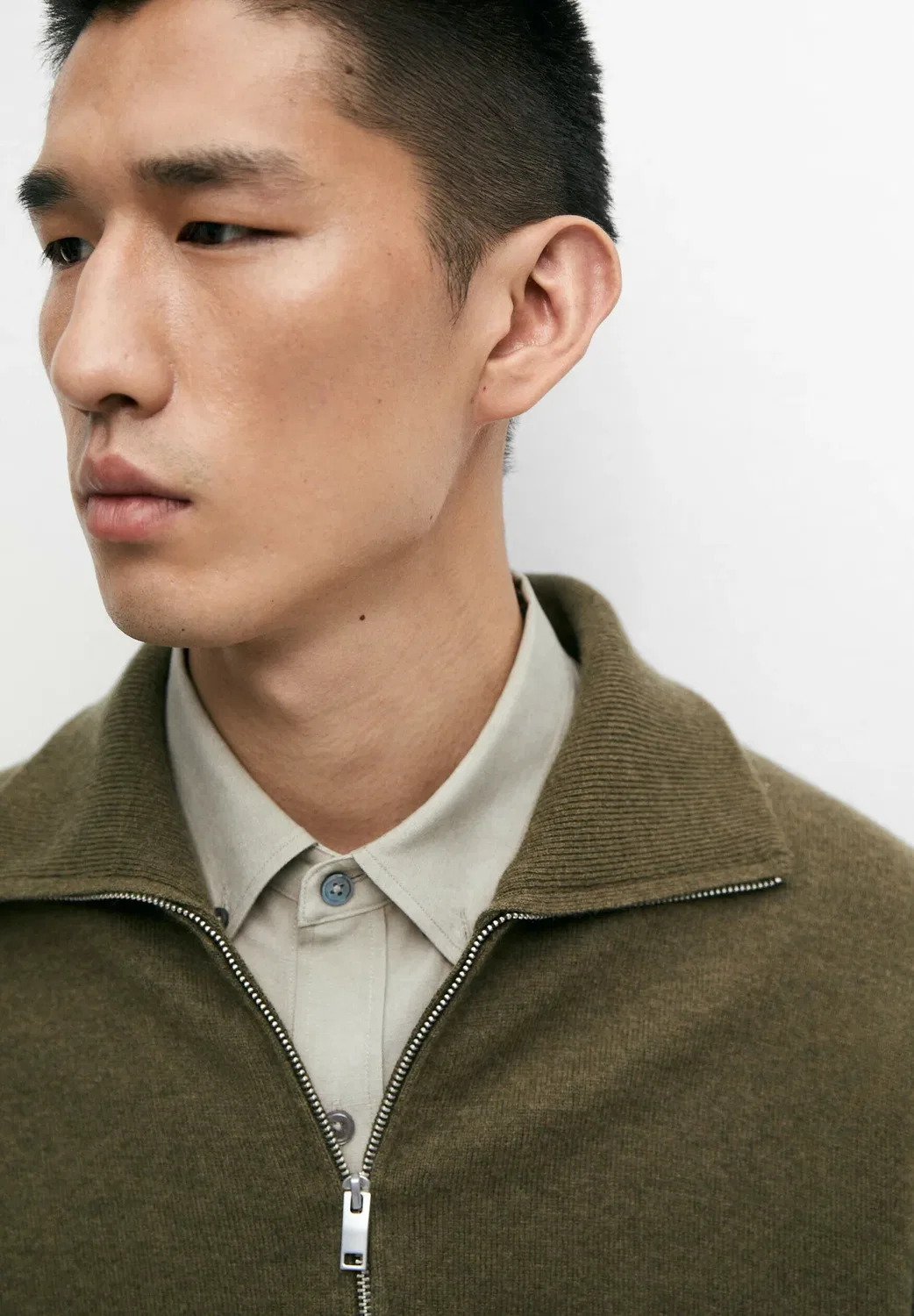 Прыгун Massimo Dutti, Dark Green — фото 4