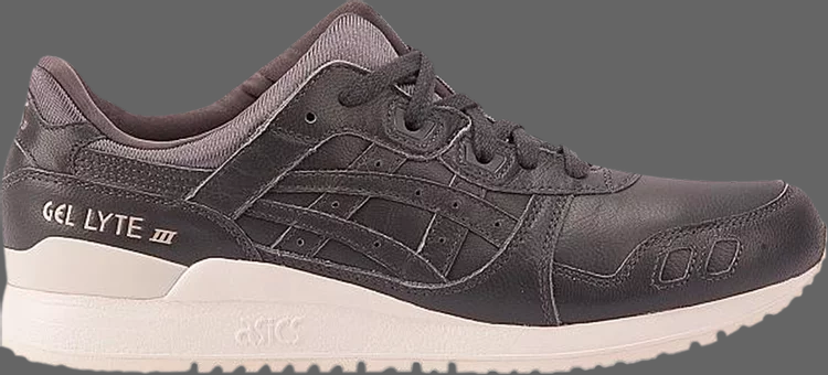 Кроссовки gel lyte 3 'dark grey' Asics, серый - фото