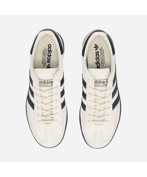 Унисекс кроссовки из замши adidas HANDBALL SPEZIAL серые — фото 2