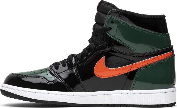 Кроссовки SoleFly x Air Jordan 1 Retro High OG Art Basel Friends & Family, черный — фото 3