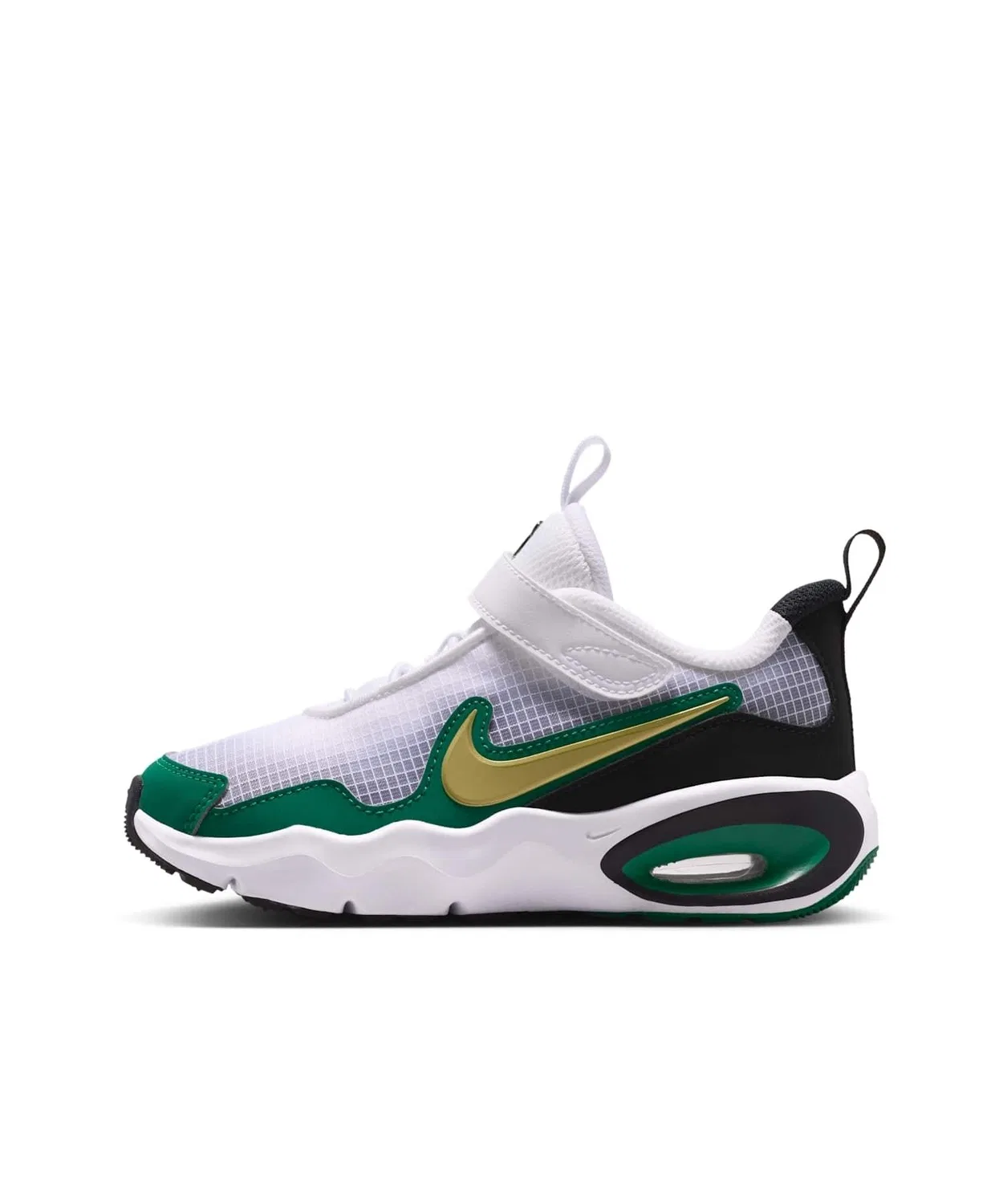 Детские кроссовки с длинным шнурком и липучкой Air Max Nova NIKE, White